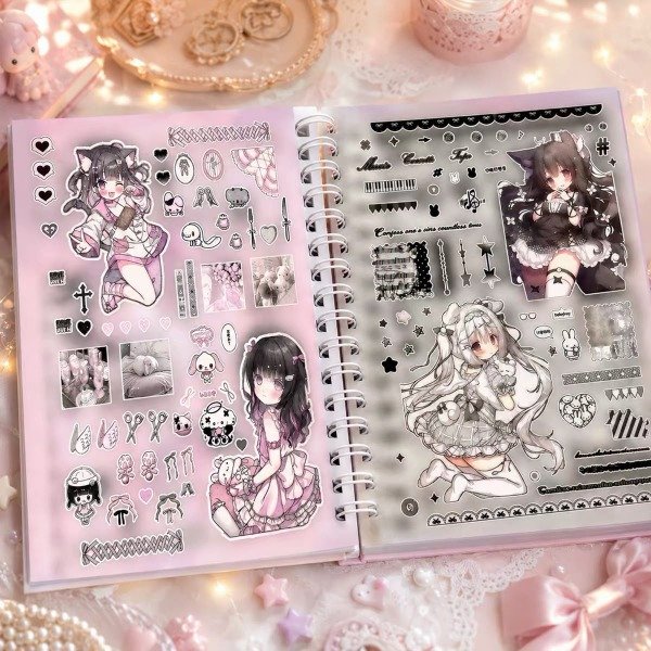 Producto - Libro de Stickers Anime Girls - 3