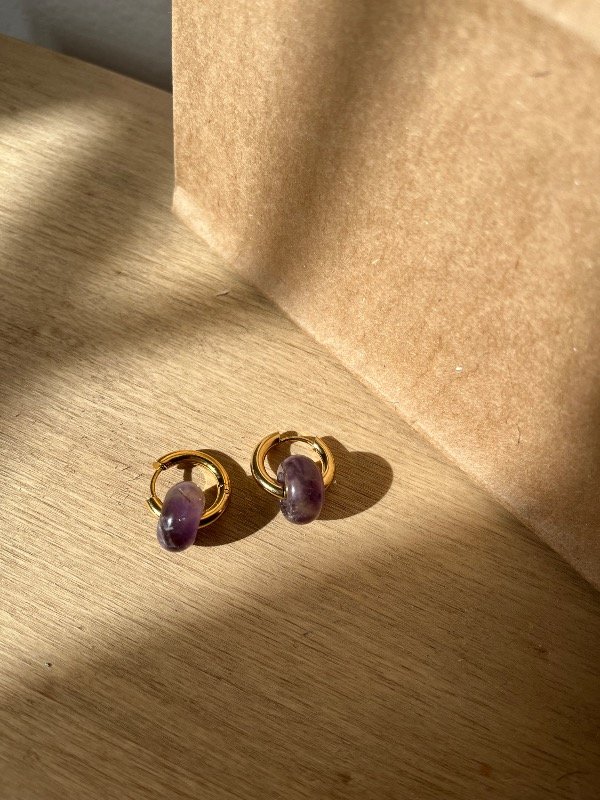 Producto - Aros amatista