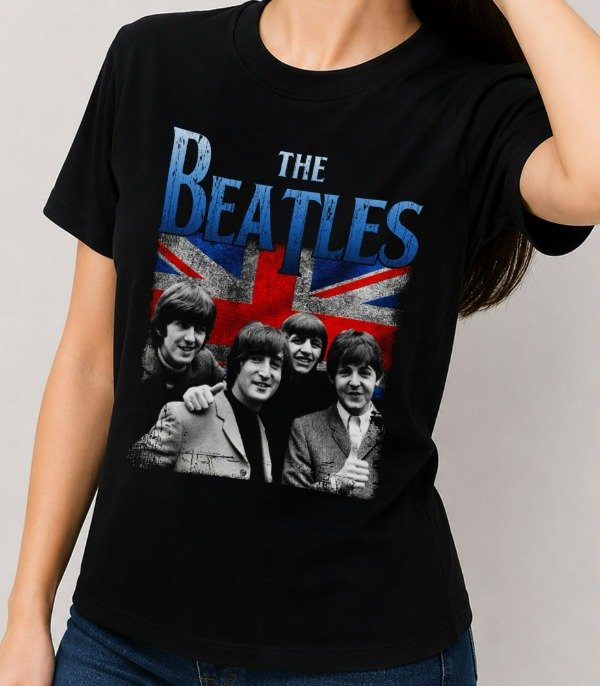 Producto - Remeras Negras Unisex Bandas Rock - 4