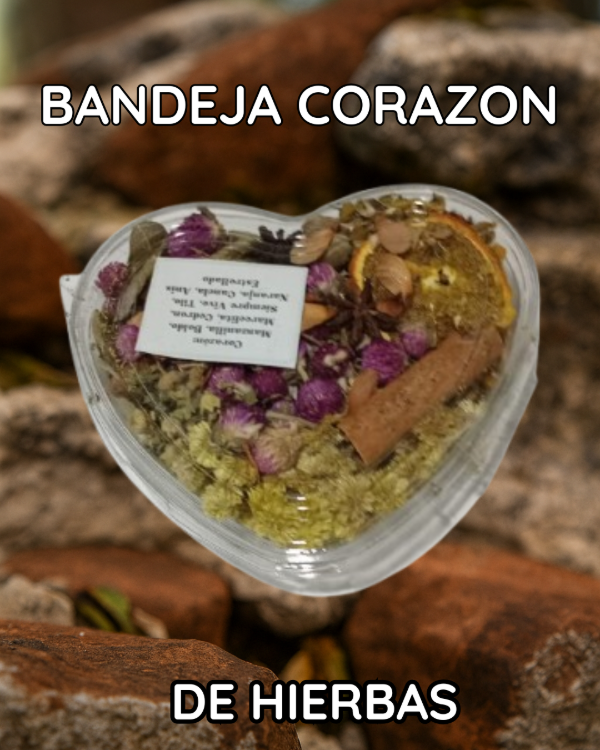 Producto - Bandeja Corazon de Hierbas