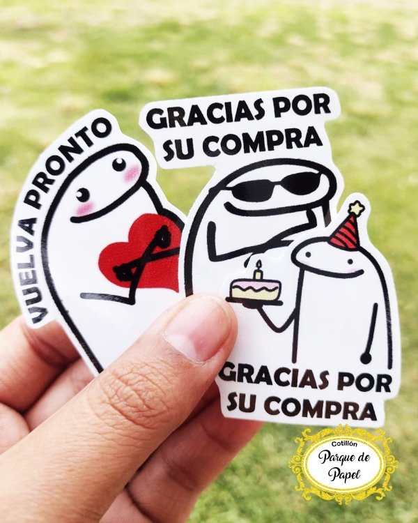 Producto - Stickers de agradecimiento