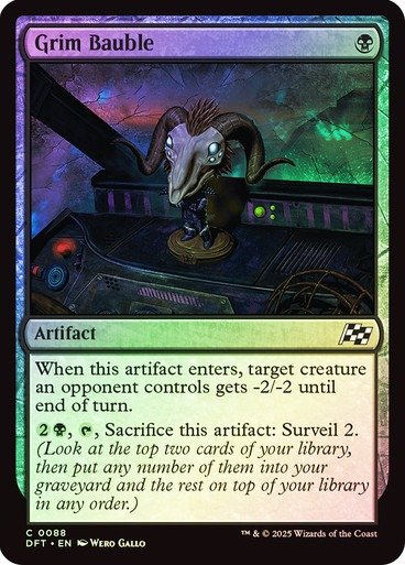 Producto - Grim Bauble (Foil)