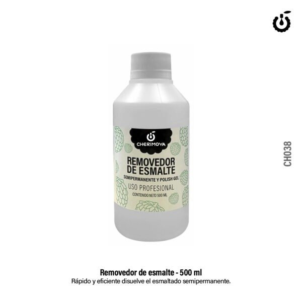 Producto - Removedor de Esmalte Semipermanente 500ml CHERIMOYA