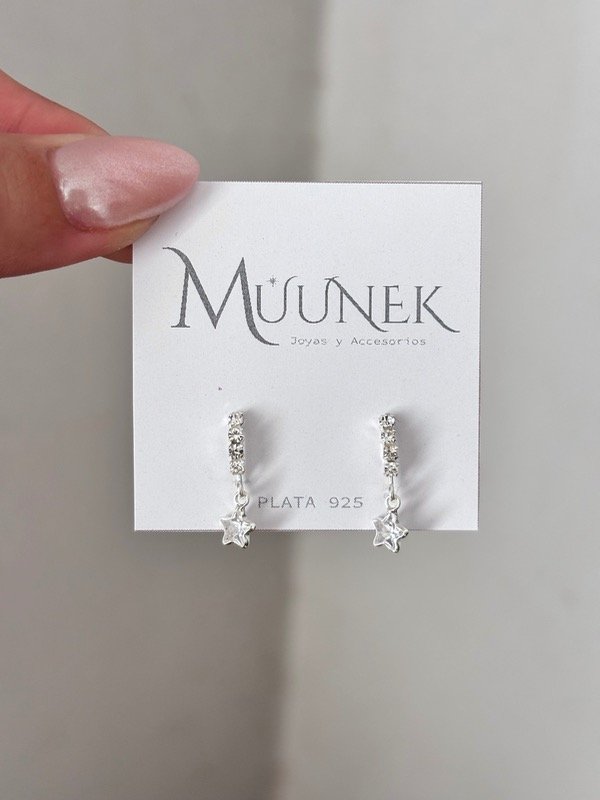 Producto - Aros cubic estrella