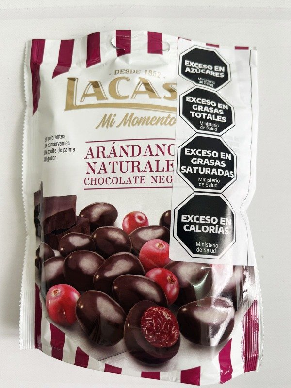 Producto - ARÁNDANO con chocolate SIN TACC x 125g LACASA