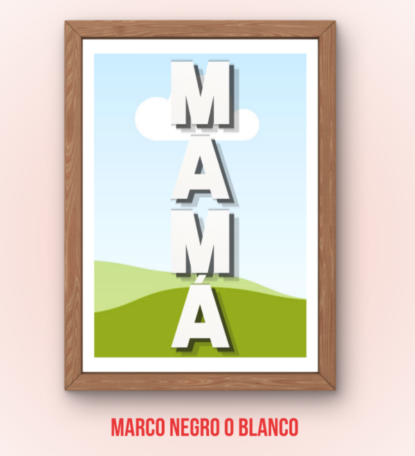 Producto - Cuadro mama modelo 2 -1 foto- - 0
