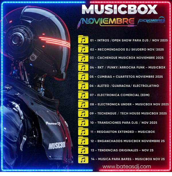 Producto - Musicbox Noviembre  Diciembre 2025