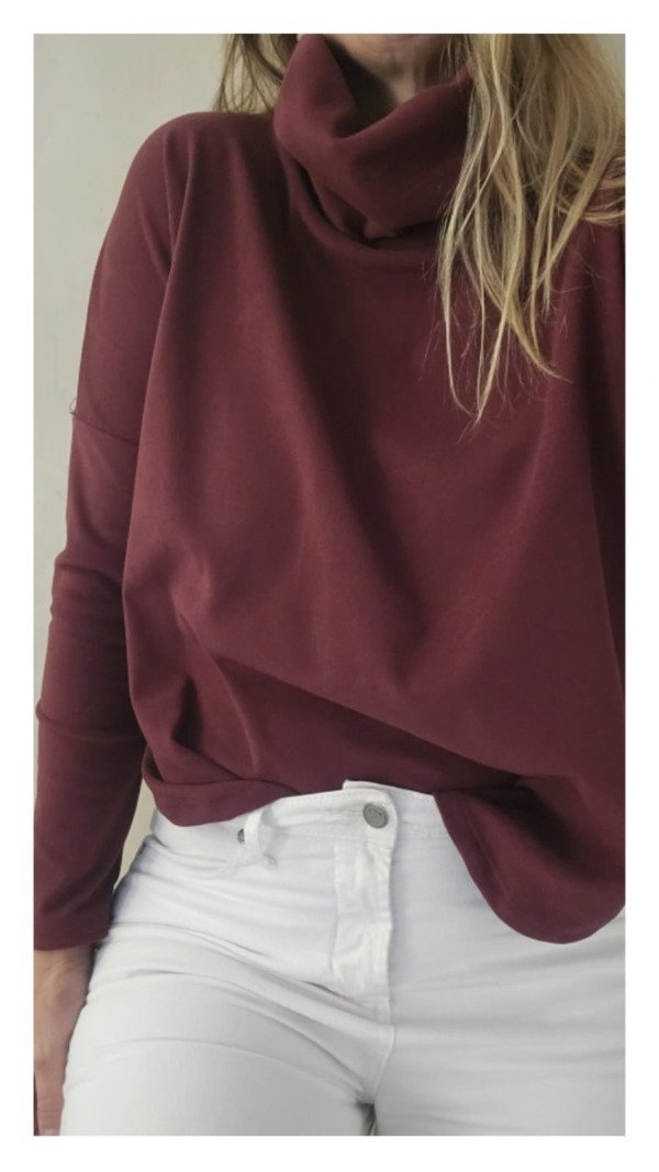 Producto - Poleron micropolar bordo
