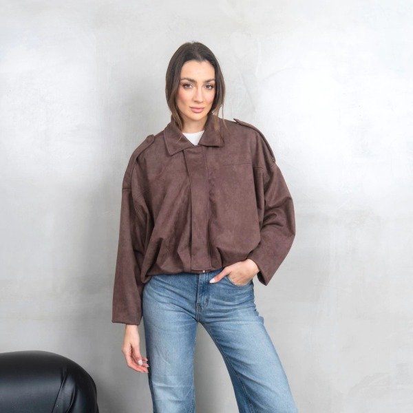 Producto - Campera Bomber Gamuza