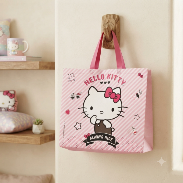 Producto - Bolsa de compras Kitty 44x40x15