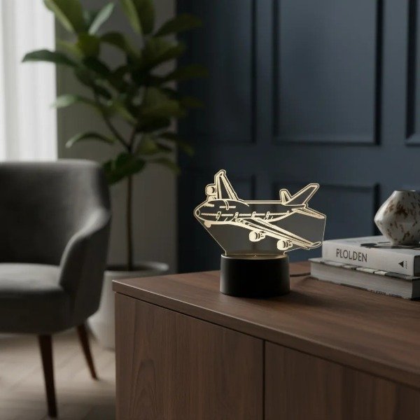 Producto - Velador Avion Boening 747