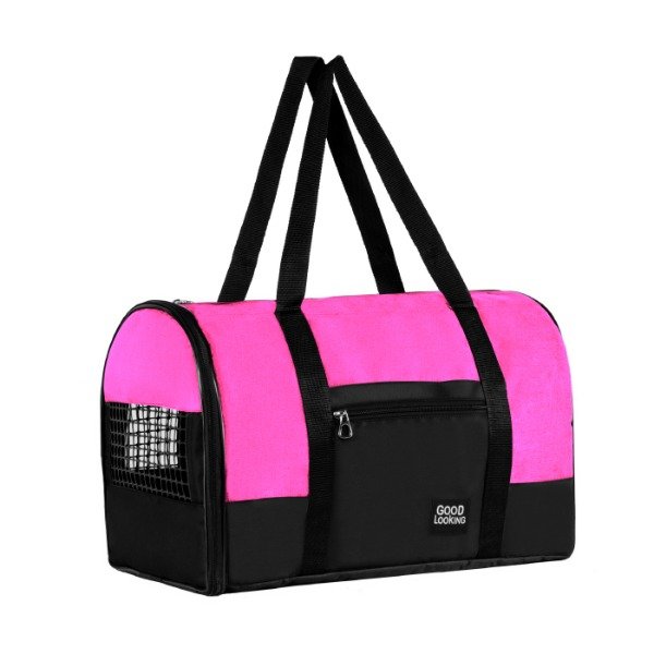 Producto - Bolso Transportador Semirrígido para Perros y Gatos - FUCSIA