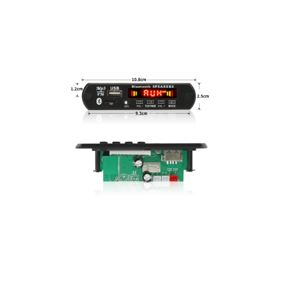 Producto - A08 MODULO BLUETOOTH 2X25W (RECTANGULAR)