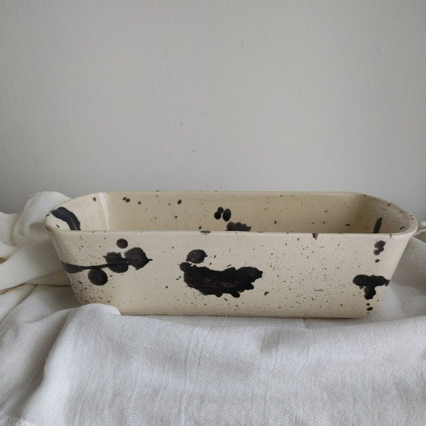 Producto - Budinera de Cerámica Artesanal Budy -  Manchas