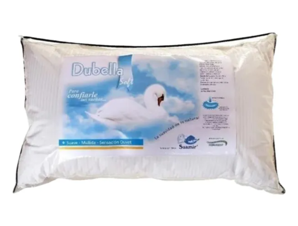 Producto - Almohada DUBELLA Soft 70x40cm funda 120h SUAMIR