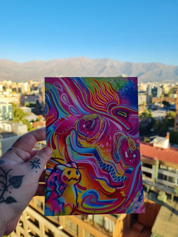 Producto - Print A5 Mimikyu