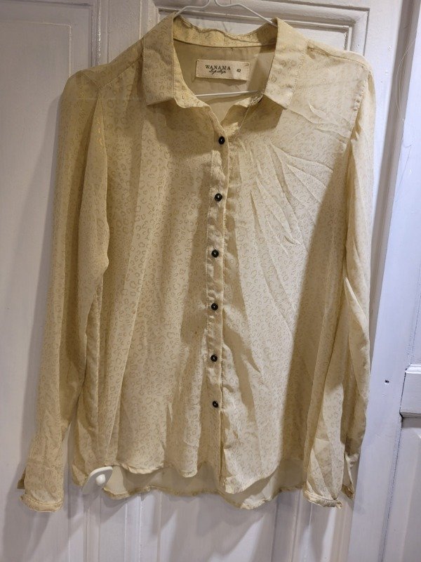 Producto - Camisa WANAMA gasa animal print Talle M EN SALE - PRECIO: 20X