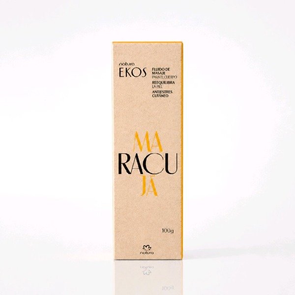 Producto - FLUÍDO PARA MASAJES NATURA EKOS MARACUYÁ- 100 G.