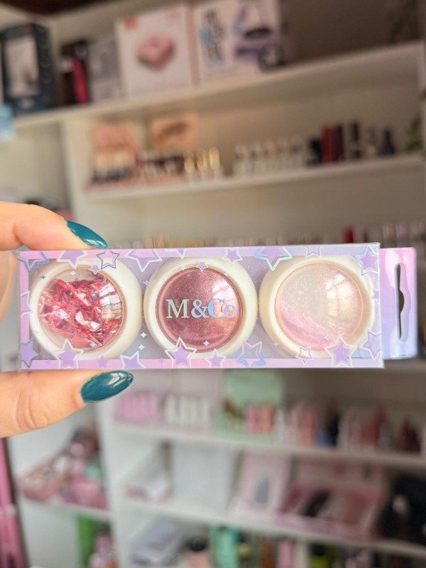 Producto - Deco polvo x3 MC rosa