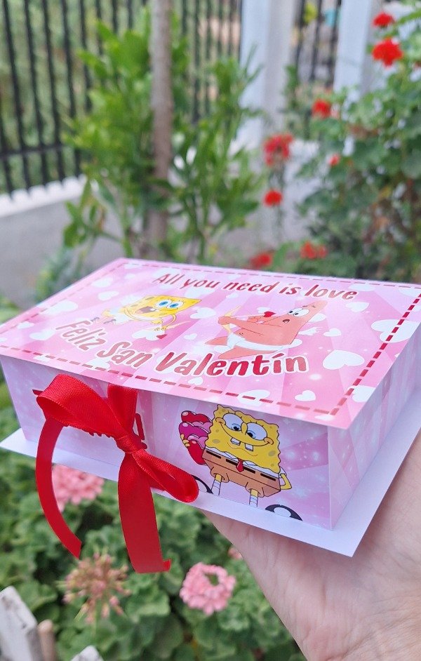 Producto - Caja Libro San Valentín