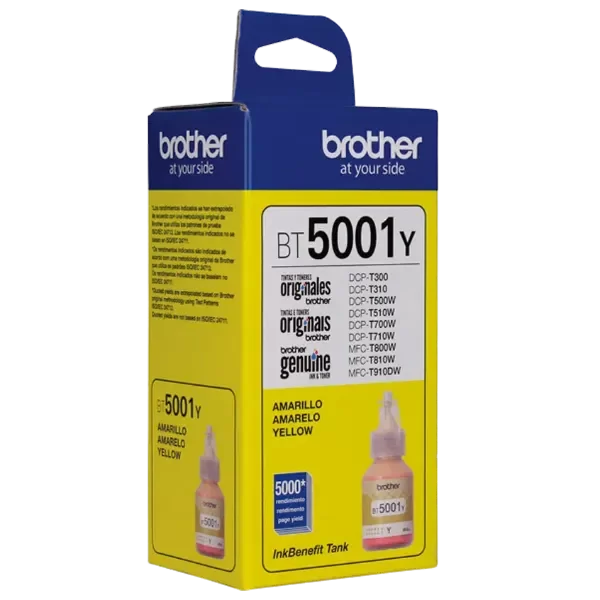 Producto - BT5001Y BOTELLA DE TINTA BROTHER AMARILLO