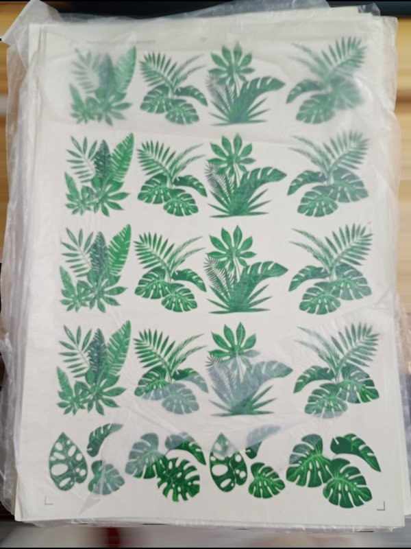 Producto - Calco Vitrificable Hoja Ceramica