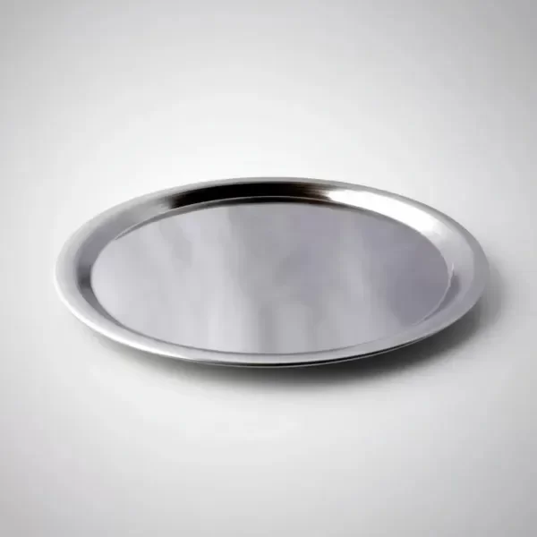 Producto - Bandeja acero inoxidable 29cm posa pizza y demas