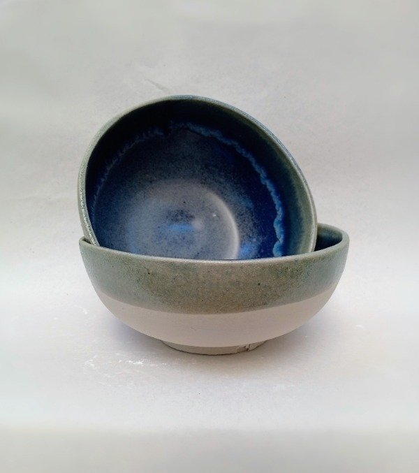 Producto - Set cuencos azules