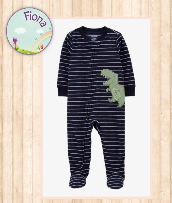 Producto - Pijama Micropolar Dino Azul