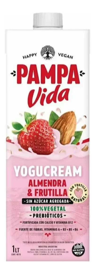 Producto - Yogucream Pampavida x 1L SIN AZÚCAR