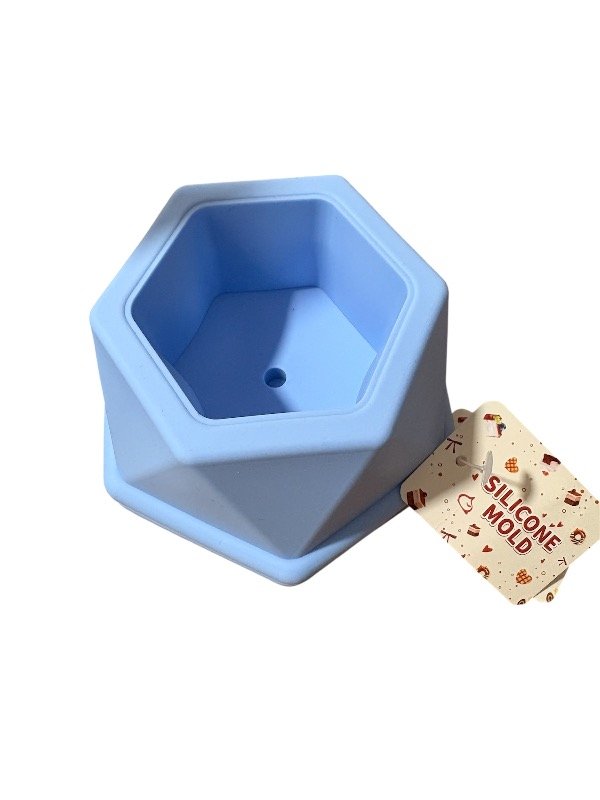 Producto - Molde maceta hexagonal grande