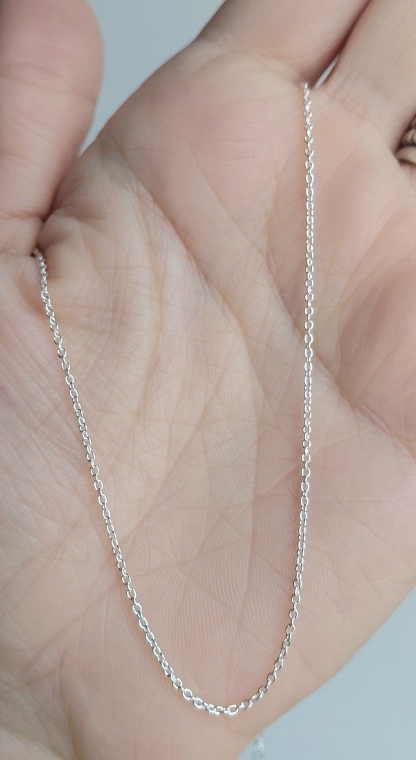 Producto - Cadena de plata eslabones - 0