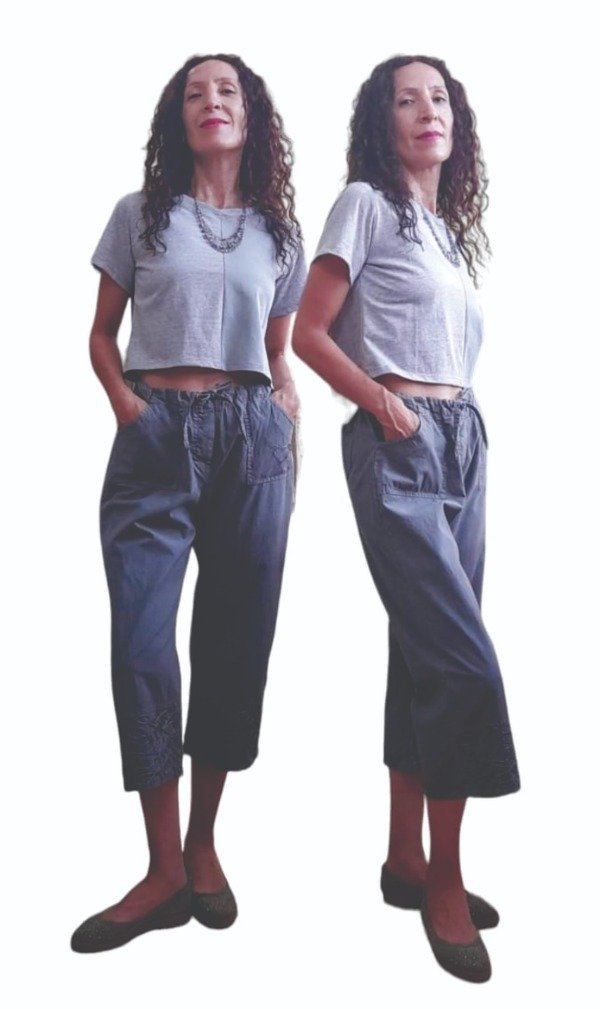 Producto - Pantalón Gala- Gris- Talle 4 (equivale a talle 44-XL)