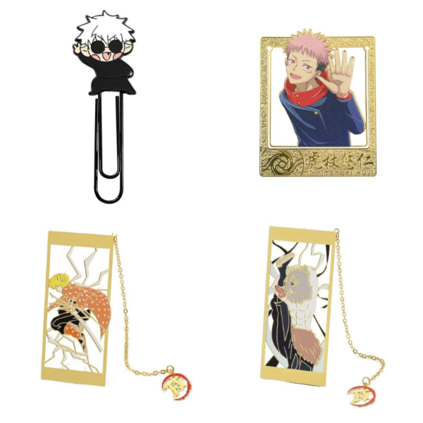 Producto - Marca paginas Jujutsu Kaisen y Demon Slayer (ingrese para elegir)