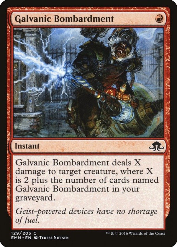 Producto - Galvanic Bombardment  Eldritch Moon