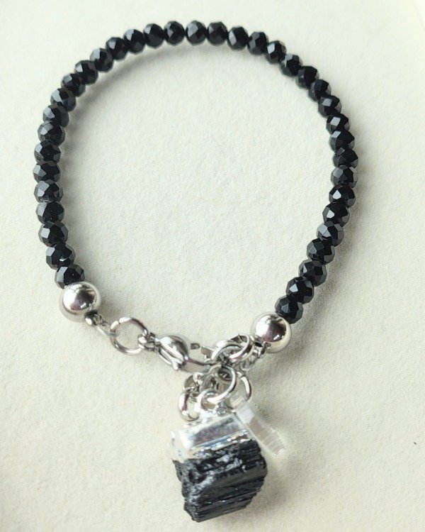 Producto - Ambar. Pulsera Turmalina Negra