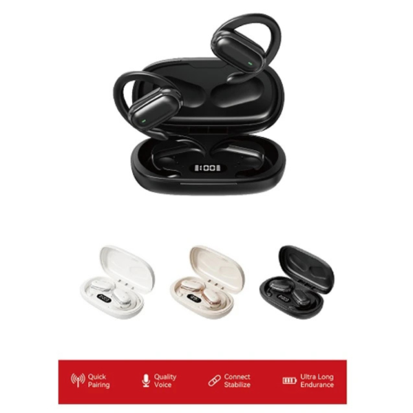 Producto - Auricular Bluetooth Deportivo Con Patillero Ideal para Entrenar o Running