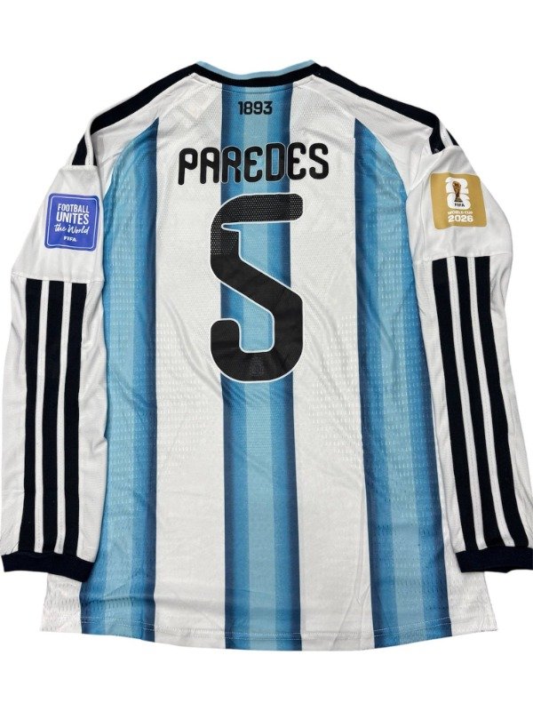 Producto - ARG Local 2026 Manga Larga - 5 Paredes Matchday vs Cabo Verde - 2