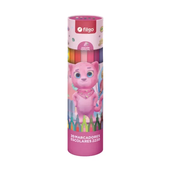 Producto - Marcador escolar Pinto 2220 Fantasy Leoparda