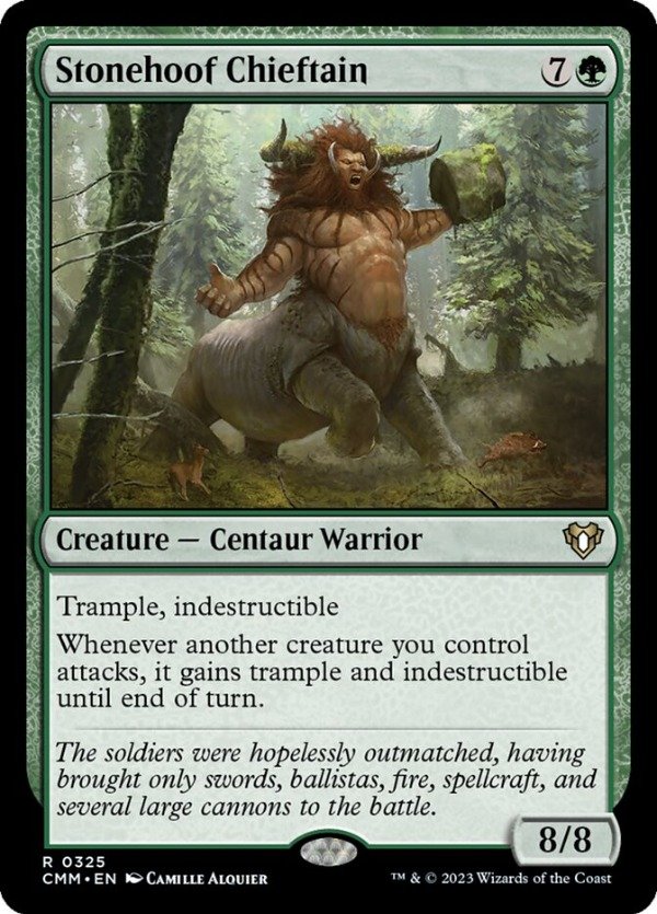 Producto - Stonehoof Chieftain  Commander Masters