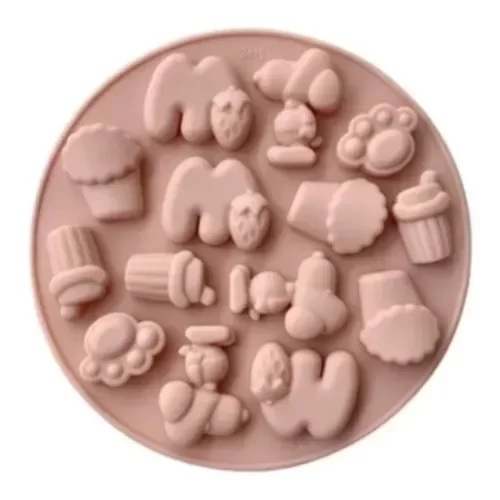 Producto - Molde gomita huella / Snoopy / cupcakes