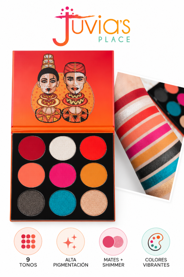 Producto - Juvias Place - Paleta Sombras The Festival - 0