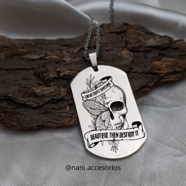 Producto - Collar PTV calavera