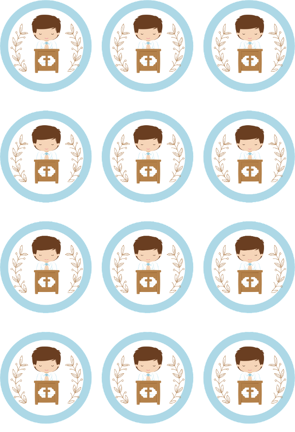 Producto - STICKERS COMUNION 3 X 12