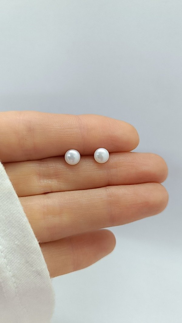 Producto - Aros Perla Clásicos (3 tamaños) - 1