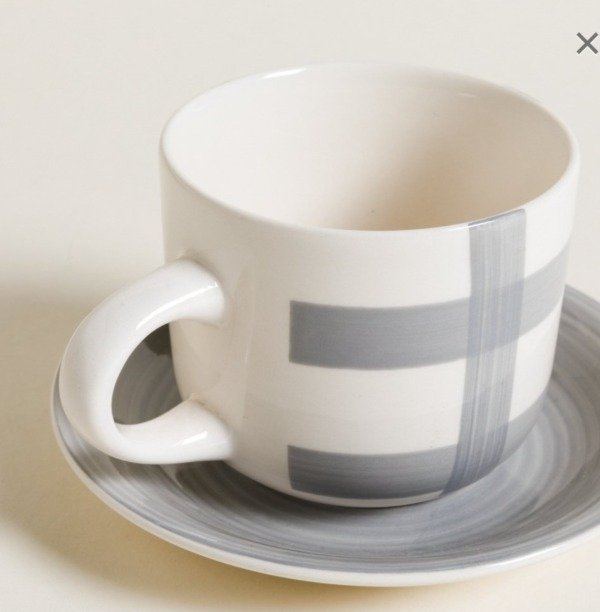 Producto - SET DE TAZA Y PLATO REGENTS 350 ML (6 unidades) - 1