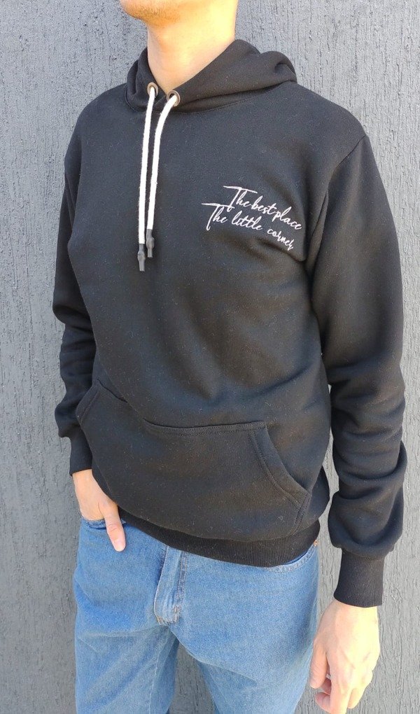 Producto - Buzo algodón frizado bordado talle L
