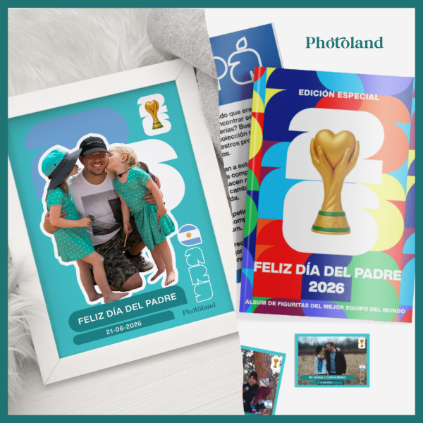 Producto - COMBO MUNDIAL - Álbum de Figuritas + Portarretrato 13x18