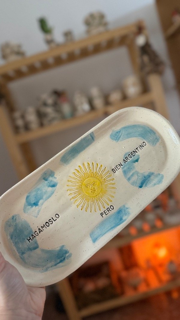 Producto - Bandeja ovalada bien argentina