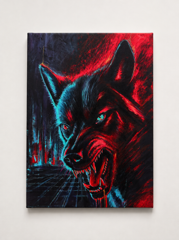 Producto - Cuadro Lobo
